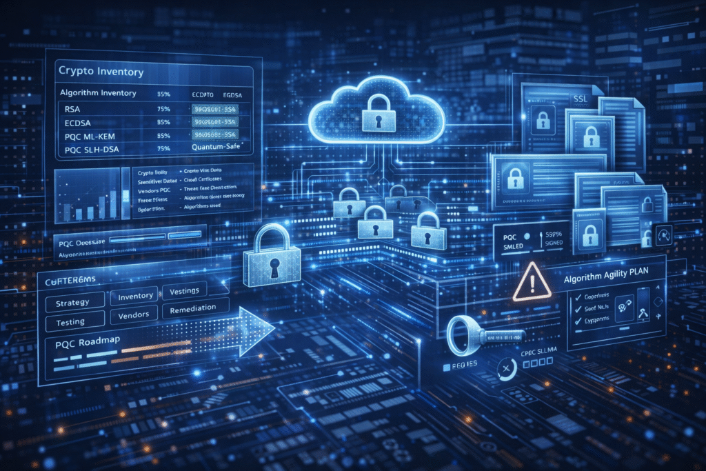 Cryptography inventory and crypto-agility planning